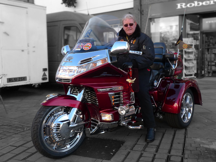 Buck and his Goldwing