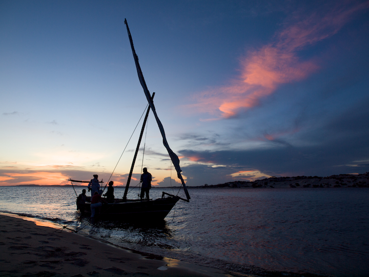 Dhow at Sunset