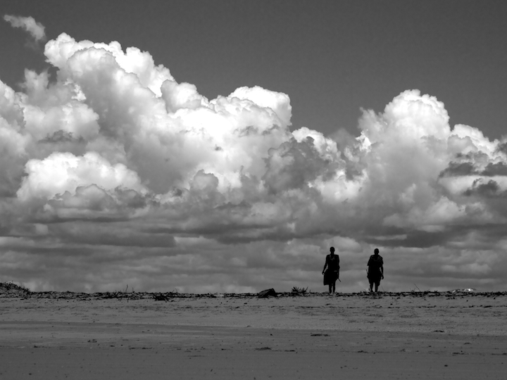 Masai on the Beach